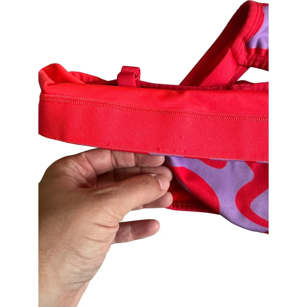 Savage X Fenty Hotline Medium Impact Sports Bra 2X Purple Mist‎ Love Dizzy Gym